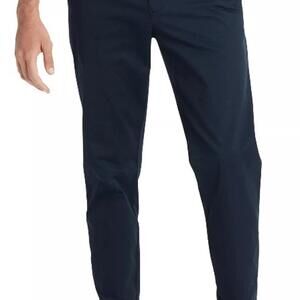 TOMMY HILFIGER Straight-Fit Chino Pant-33/32-NAVY BLAZER